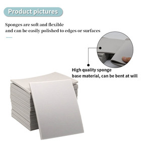 Spugna morbida grigia diretta in fabbrica 110*140*5mm <span class=keywords><strong>carta</strong></span> <span class=keywords><strong>vetrata</strong></span> in spugna abrasiva fine su un lato - Product Image 6