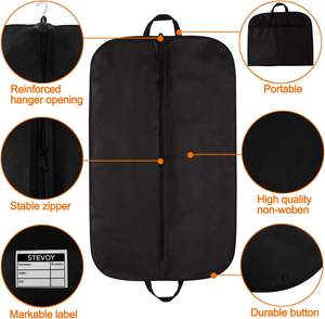 <span class=keywords><strong>Housse</strong></span> de vêtements multifonctionnelle imperméable de haute qualité, légère, pour voyage, personnalisable, sac de costume - Product Image 3