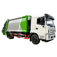 Camion à ordures compacteur à chargement arrière Sanhuan de 18 m³