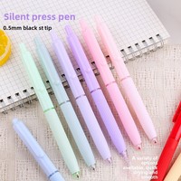 Stylo gel simple X615 Seapen, logo personnalisable en usine, séchage rapide, couleur bonbon, encre bleue et noire, stylo de signature professionnel de haute valeur