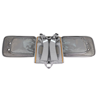Sac de transport extensible Senda Versatile 10 kg en polyester solide, style décontracté avec fermeture éclair pour petits chiens et chats