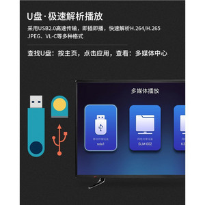 Smart TV LED 32-65 Pollici Android TV per Hotel 4K HD - Product Image 1