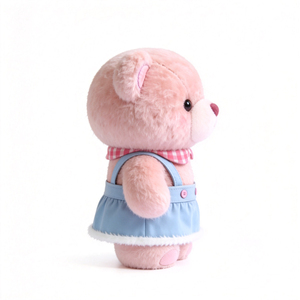 Orsacchiotto di Peluche Soffice con Vestito, Giocattolo Personalizzato con Abito Blu, Adorabile Animale di Peluche - Product Image 5