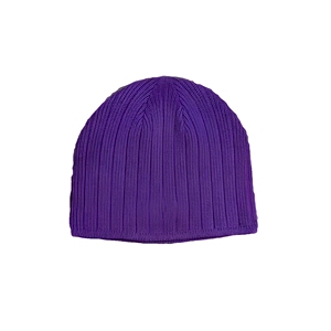 Bonnets en coton biologique tricotés sur mesure pour les marques américaines, bonnets personnalisés avec logo, faible MOQ et finition prête à la vente au détail - Product Image 1