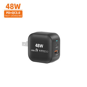 Caricabatterie GaN 48W ad altissime prestazioni con supporto per PPS e QC 3.0 per una ricarica rapida di USB-C e dispositivi USB-A - Product Image 3