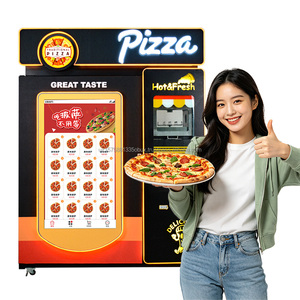 เครื่องทำพิซซ่าอัตโนมัติเต็มรูปแบบ หลายรสชาติ สำหรับธุรกิจ  จำหน่ายโดยตรงจากโรงงาน เครื่องขายพิซซ่าอัตโนมัติ สำหรับห้างสรรพสินค้า - Product Image 1