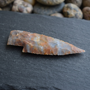 Cuchillo de punta de flecha de ágata de 6 pulgadas, venta al por mayor, piedras naturales, artesanía de cristal, Reiki, rocas, minerales, Feng Shui - Product Image 2