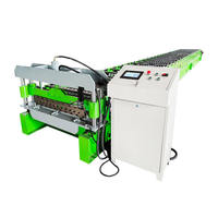 Machine de formage de tôles ondulées pour la fabrication de panneaux de tuiles métalliques pour la construction