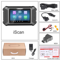 OBDSTAR iScan pour DUCATI avec câble M041, compatible avec les Ducati jusqu'en 2024, diagnostic, programmation de clés et réinitialisation de voyant de service.