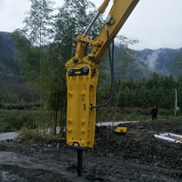 Moteur et boîte de vitesses spéciaux pour brise-roche hydraulique LS Mining Quarrying pour excavatrice de 20 à 50 tonnes, marteau-piqueur pour roche dure et granit