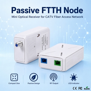 Nodo Óptico Pasivo HFC con Receptor Óptico WDM CATV Micro FTTH para Nodo de Fibra Óptica PON Interno de TV - Product Image 1
