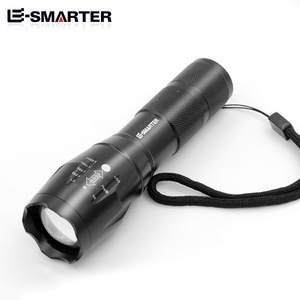 E-SMARTER ไฟฉาย LED 10W แบบซูมได้ ปรับความสว่างได้ ตัวเรือนอะลูมิเนียมอัลลอยด์ สำหรับใช้งานกลางแจ้ง - Product Image 1