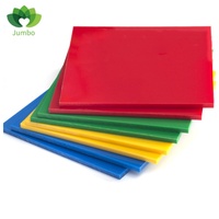 Plaque HDPE vierge recyclée JUMBO OEM personnalisée, toutes longueurs, toutes couleurs, découpe CNC disponible, plaque HDPE d'ingénierie