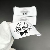 Nouvelles Étiquettes Imprimées en Silicone 3D 2026 - Accessoires Vestimentaires Personnalisables avec Option Rouleau pour Vêtements Lavables
