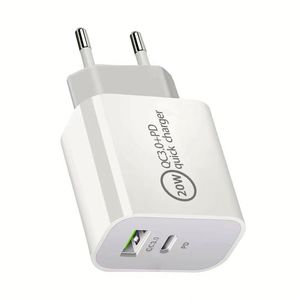 Factory Price A+C Charger for Mobile Phone Fast Charging Type-c 20w Charger for Smartphone Charger - Product Image 6