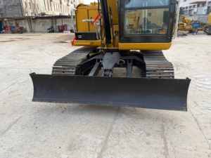 Mini-excavatrice sur chenilles CAT 307E d'occasion, 6800 kg, moteur Cat C2.6 DI Turbo, faible nombre d'heures, godet de 0,31 m³, petite pelle, stock Chine. - Product Image 5