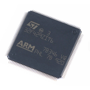 Microcontroladores ICschip STM32F429ZIT6 ARM Cortex-M4 de 32 bits y 180 MHz, 114 LQFP-144 (20x20), con descuento por volumen y compatibles con RoHS - Product Image 1