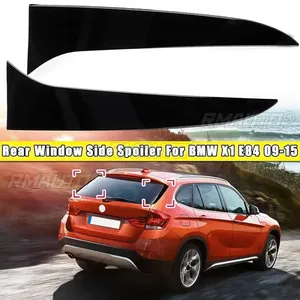 สปอยเลอร์ข้างกระจกหลังสีดำเงา 1 คู่ สำหรับ BMW X1 E84 ปี 2009 2010 2011 2012 2013 2014 2015 ชุดแต่งรถยนต์ - Product Image 1
