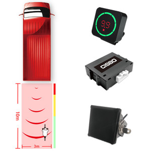 Système d'alerte de proximité de capteur du <span class=keywords><strong>radar</strong></span> <span class=keywords><strong>anti</strong></span>-<span class=keywords><strong>collision</strong></span> 10m pour le camion résistant - Product Image 2