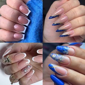 ZHI JIA - <span class=keywords><strong>Uñas</strong></span> Postizas Personalizadas de ABS con Diseño Predefinido para Varias Formas de <span class=keywords><strong>Uñas</strong></span>, 240 Piezas, <span class=keywords><strong>Uñas</strong></span> Postizas de Belleza - Product Image 5