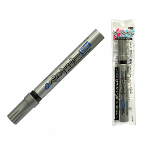 Pennarelli e evidenziatori ad alta visibilità con pennarello argento metallizzato - Product Image 1