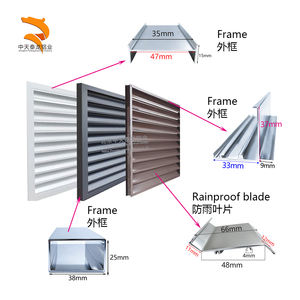 <span class=keywords><strong>Grille</strong></span> <span class=keywords><strong>de</strong></span> <span class=keywords><strong>retour</strong></span> <span class=keywords><strong>d</strong></span>'<span class=keywords><strong>air</strong></span> en aluminium pour système CVC avec persiennes amovibles et filtres à <span class=keywords><strong>air</strong></span>, conception <span class=keywords><strong>murale</strong></span> durable pour une installation facile - Product Image 2