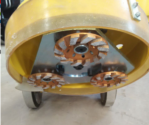 آلة جلخ الخرسانة عالية الكفاءة، جلاخة أرضيات خرسانية، آلة تلميع الخرسانة، ملمع أرضيات للبناء - Product Image 6