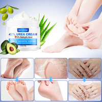 Crème à l'urée 42% + Acide salicylique 2% Crème pour les pieds Convient pour réparer les talons gercés et les cuticules et les peaux mortes