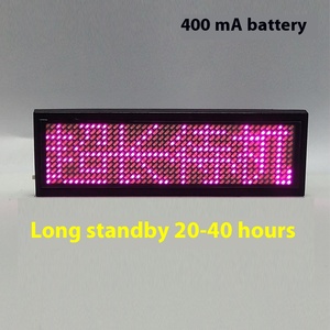 LED hiển thị huy hiệu thẻ Màn hình phát sáng sạc từ lăn cho tấm giấy phép lái xe say rượu - Product Image 5