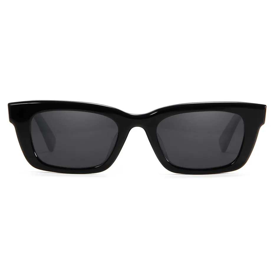 GM – lunettes de soleil rectangulaires à monture en acétate de Style coréen pour femmes, verres polarisés Vintage, lunettes de soleil Hip-hop pour hommes