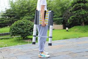 Échelle télescopique de protection de qualité, en aluminium, 5,2 m, légère, CE/EN131, pour <span class=keywords><strong>piscine</strong></span> - Product Image 6