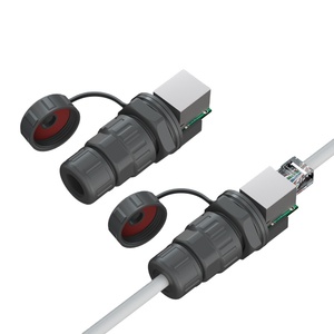 Простой в установке 8-контактный прямой разъем Ethernet 24awg <span class=keywords><strong>RJ45</strong></span> - Product Image 4