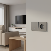 Instalación Fácil, 16A 250V, Panel de PC Duradero, Diseño Moderno, 1-3 Tomas, Terminales de Conexión Rápida, Certificación CE TUV, Interruptor y Enchufe EU