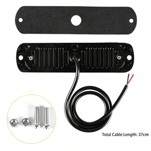 Luz de Advertencia Lateral <span class=keywords><strong>para</strong></span> Camión Ultrafina de 6 LED, 12-24V, Impermeable, Luz Estroboscópica Intermitente - Product Image 3