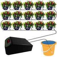 Kit de contrôleurs d'irrigation goutte à goutte pour serre de jardin, pompes d'irrigation solaires, équipement hydroponique, système d'arrosage automatique goutte à goutte