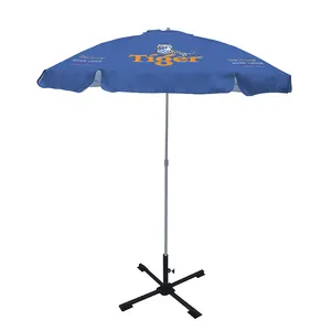 Outdoor Custom Parasol Beach Umbrella For Advertising Patio Umbrella 3x3