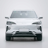 Подержанный автомобиль 2024 BYD Song Plus EV 605 км, автоматическая коробка передач, левый руль, интеллектуальное вождение, флагманская комплектация, оригинальная окраска, низкий пробег, чисто электрический внедорожник