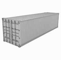 Conteneurs d'expédition OEM en acier robuste pour le stockage, le transport, la logistique et les applications industrielles