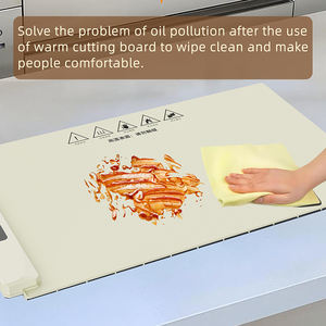 Groot Formaat Verstelbare Draagbare Opvouwbare Siliconen Verwarmingsbak Rol Elektrische Voedselverwarmende Mat Voor Tafel Voor Het Verwarmen Van Voedsel - Product Image 4