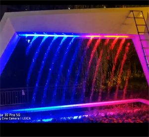 Projection <span class=keywords><strong>de</strong></span> fontaine à rideau d'eau en laiton/acier inoxydable 304 <span class=keywords><strong>de</strong></span> taille personnalisée moderne <span class=keywords><strong>de</strong></span> conception libre pour centre commercial Normal - Product Image 6