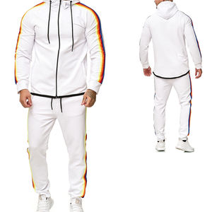 ชุดวอร์มคุณภาพสูงสำหรับผู้ชายชุดวอร์มออกแบบโลโก้ได้ตามต้องการ - Product Image 6