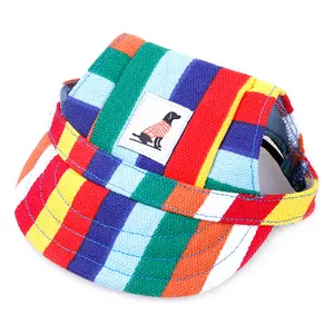 2022 애완 동물 액세서리 사용자 정의 로고 모자 도매 개 야구 모자