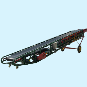 Dik Açılı Dikey Malzeme Kaldırma için Eğimli/Düzgün Çıkışlı Bantlı Konveyör - Product Image 5