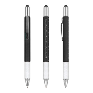 Đa Chức Năng Nhựa Bút Bi Màn Hình Cảm Ứng Cho Stylus Logo Bút Cho Văn Bản Lông Cai Trị Công Cụ Tuốc Nơ Vít Cho Sử Dụng - Product Image 3