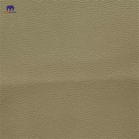 Premium 0.65-1.0mm Résistant À L'abrasion Tissé Rexine Matériel Durable Imprimé Litchi Texture Synthétique PVC Cuir pour Sacs
