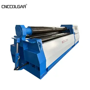 W12 4 roller hydraulic plate rolling machine bending roll machine for iron steel plate