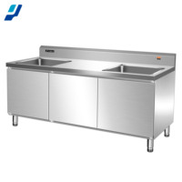 Équipement durable de cuisine d'acier inoxydable d'utilisation de restaurant commercial facile à nettoyer conception antirouille d'Undersink de piscine de bassin d'Inox