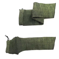ESKO Sarung Pistol Taktis Tahan Air dari Poliester, Pelindung Joran Pancing, Kantong Portabel Tahan Lama, Ringan, Sistem MOLLE