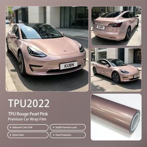Película de Vinilo para Automóviles TPU Color Rosa Pasión, Vinilo para Envolver Automóviles Completamente, Auto Reparable, 7.5mil, Proveedor de Película Automotriz - Product Image 3