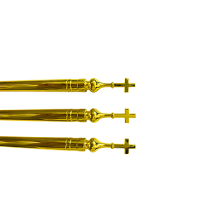 قلم صلاة معدني مطلي بالذهب للكنيسة الأرثوذكسية الشرقية، أدوات احتفالية للزيت المقدس - Product Image 3